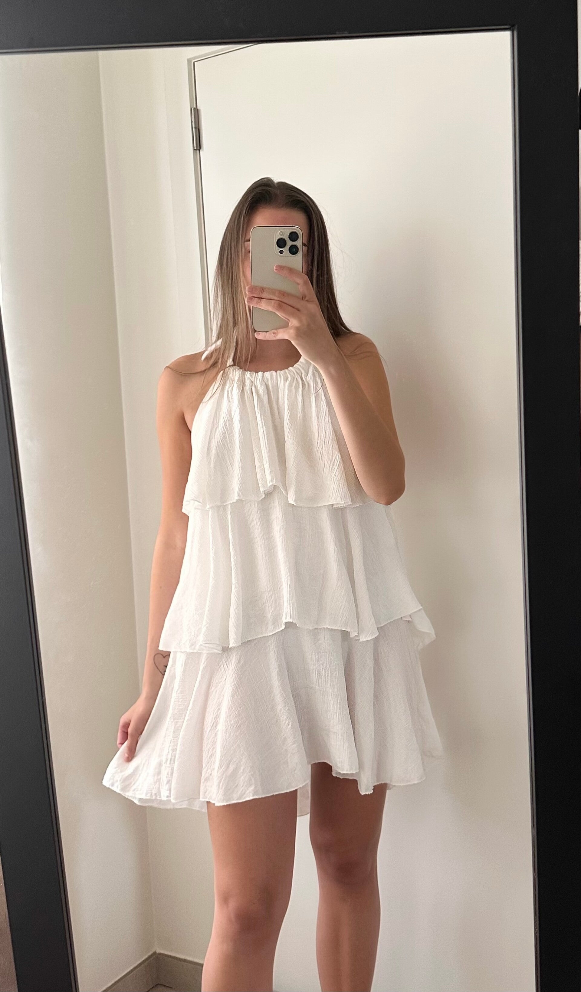 Céline dress white