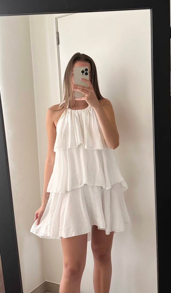 Céline dress white