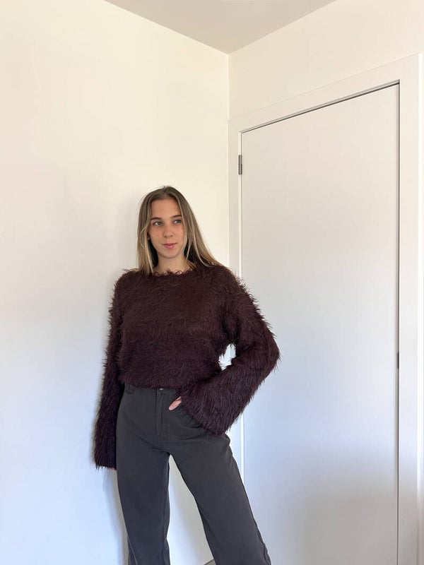 Sarah Sweater Choco Brown