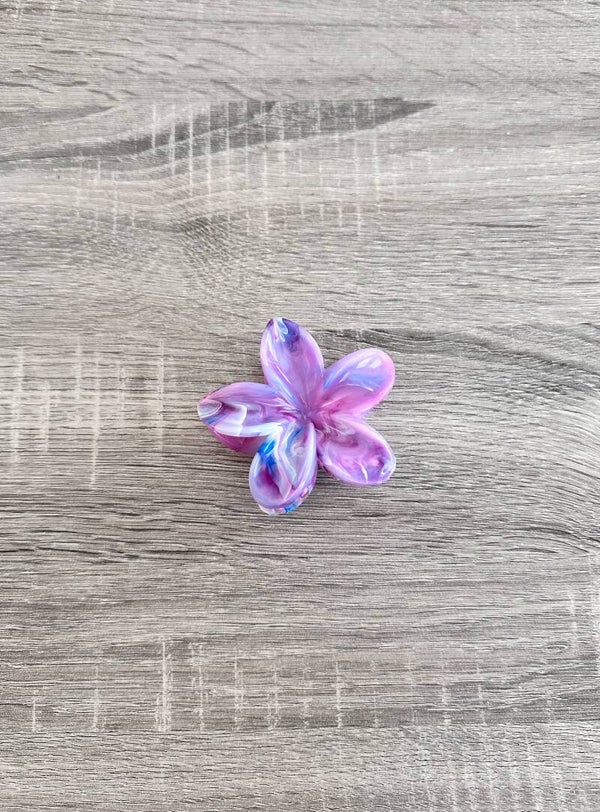 Flower Hairclip Lila