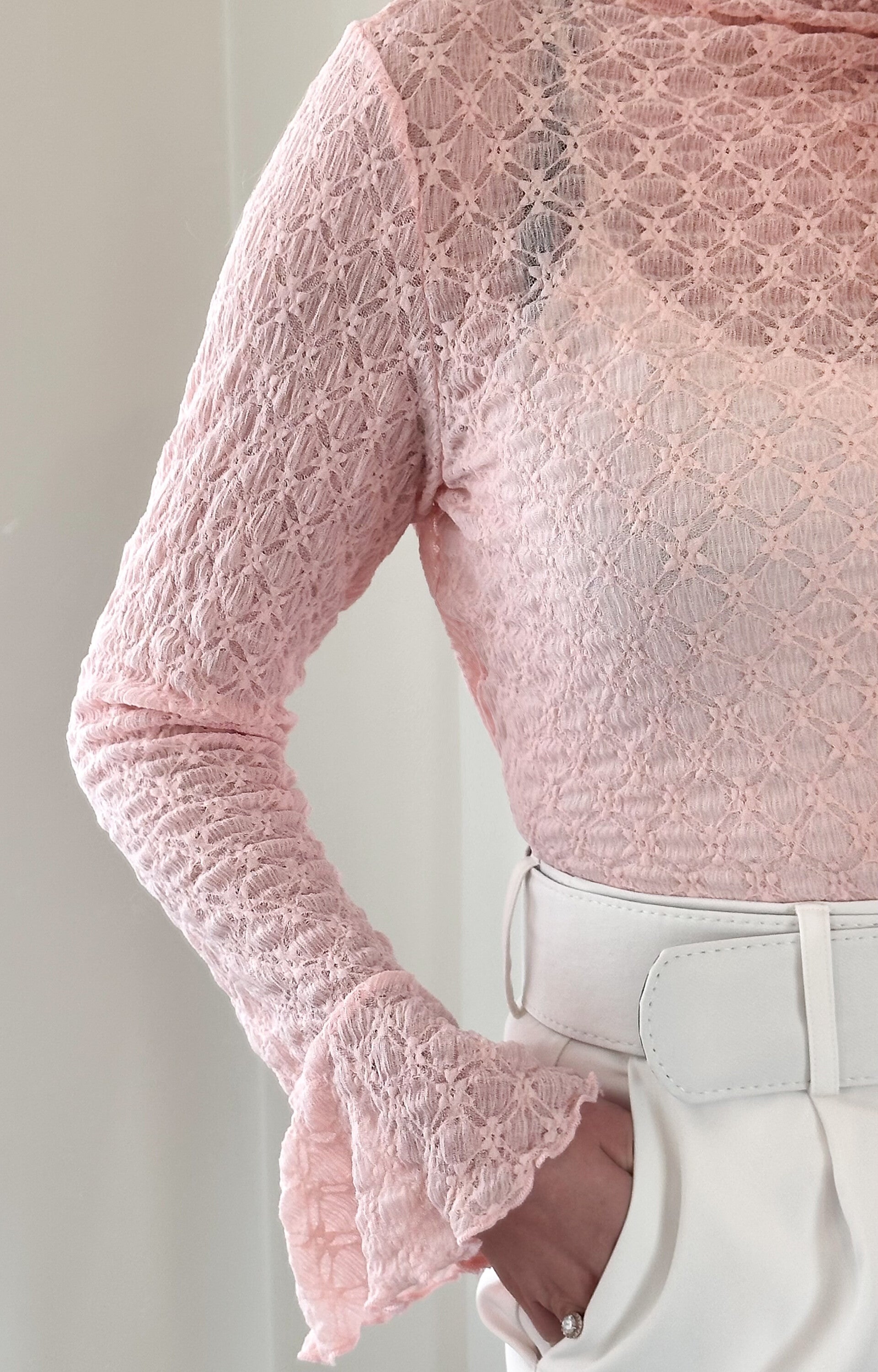 Valentine blouse pink