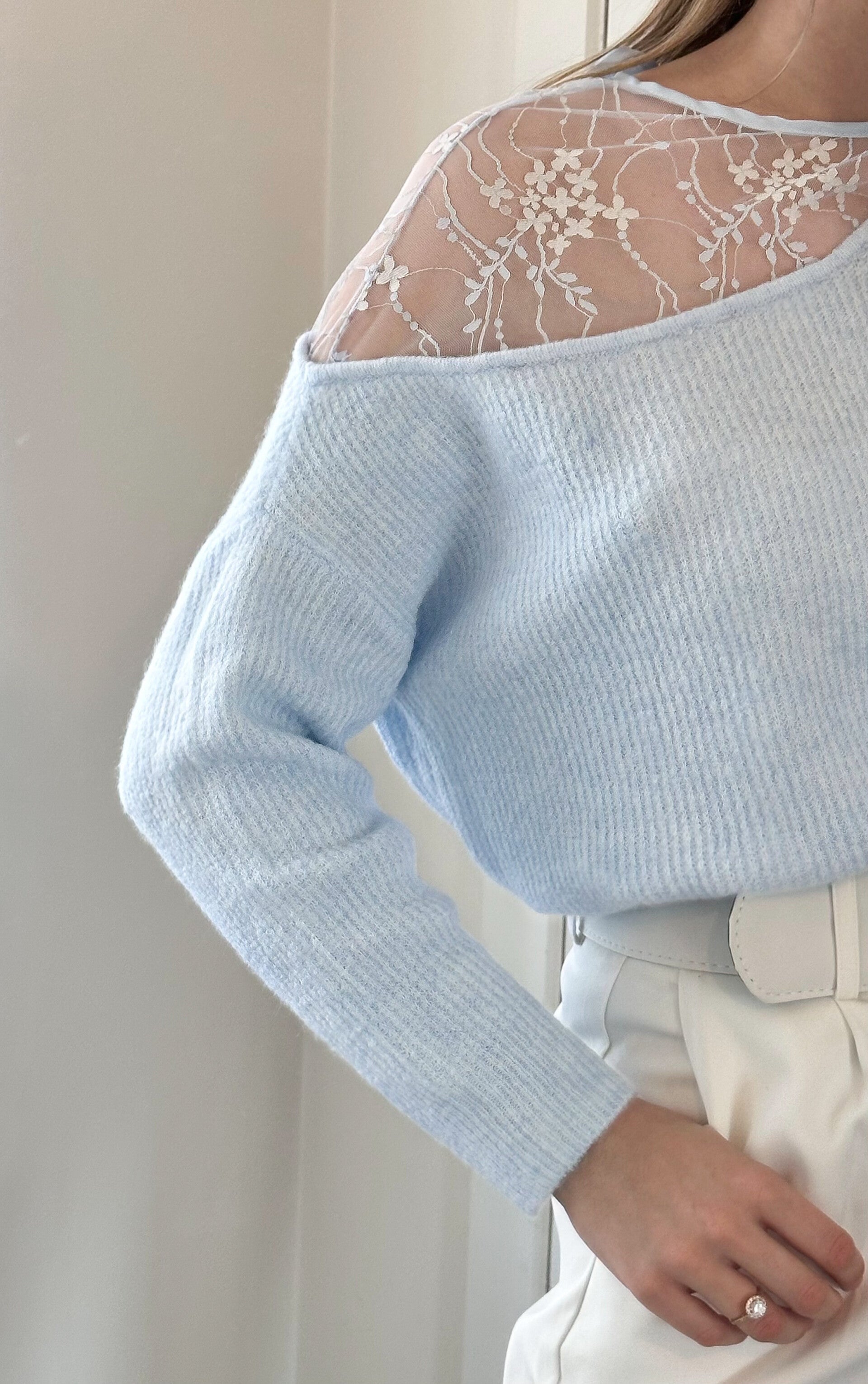 Sophia sweater babyblue
