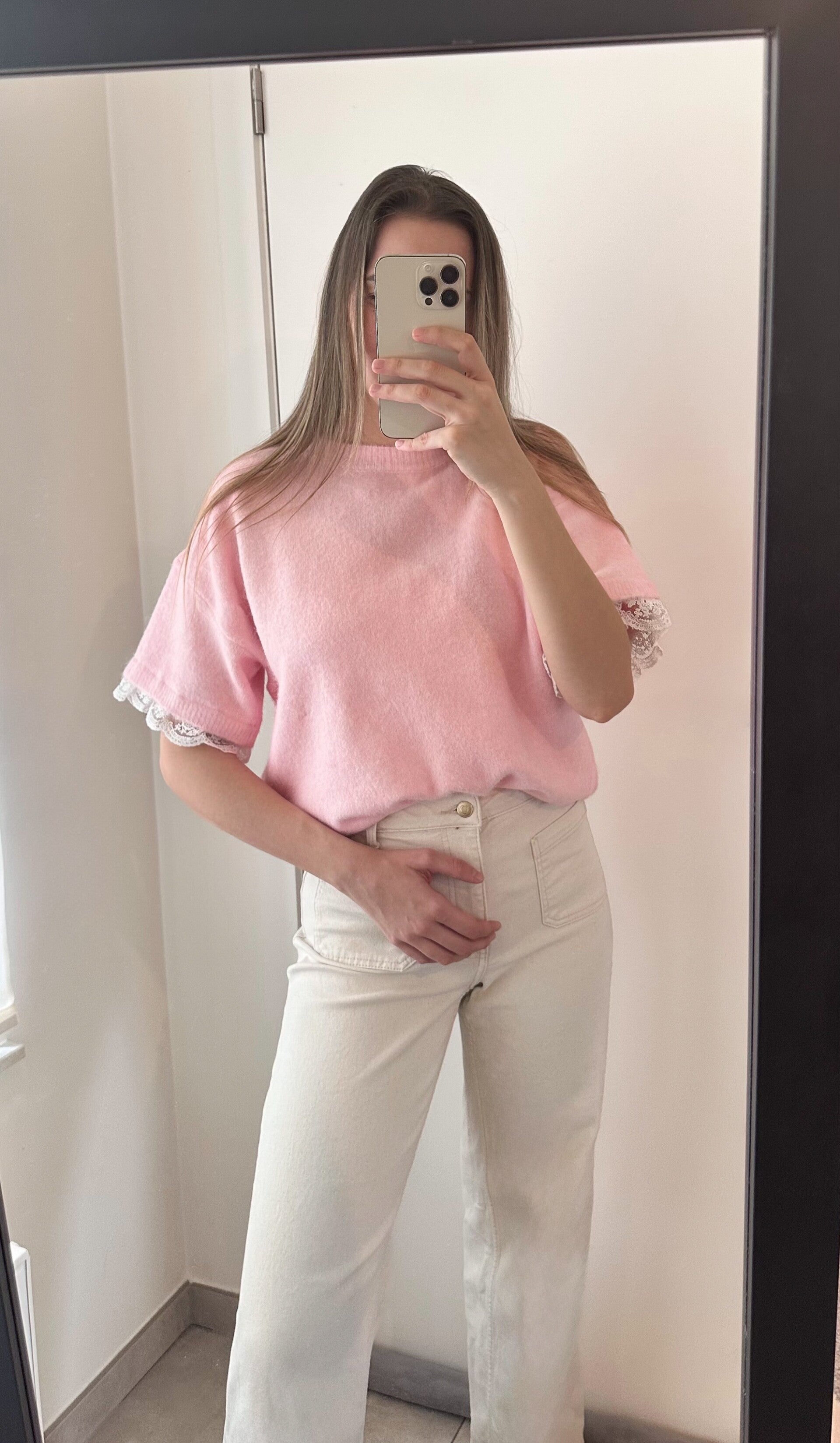 Marlies pull pink