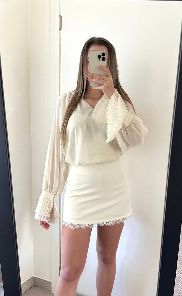 Léonie blouse crème