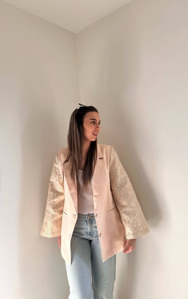 Beige Leo Blazer (Restock 1)