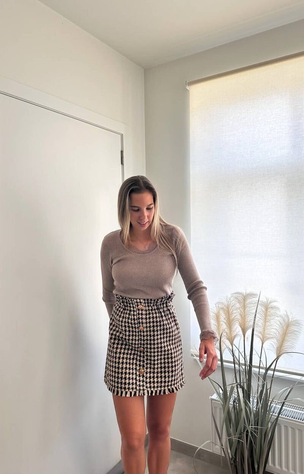 Brown Madelon Skirt