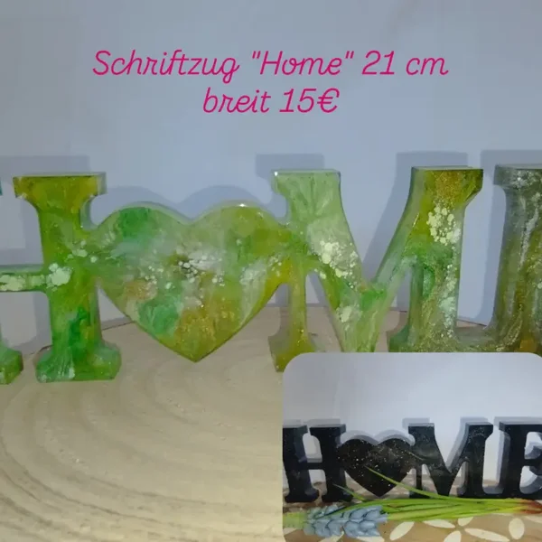 Schriftzug "HOME"