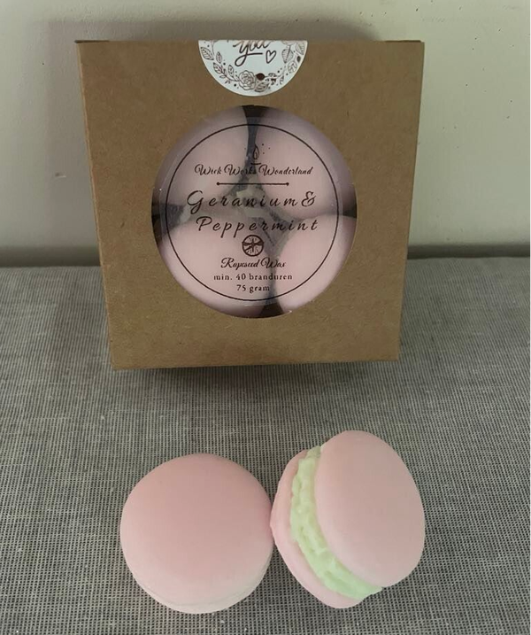 Waxmelts (anti-muggen) - Geranium & Pepermunt