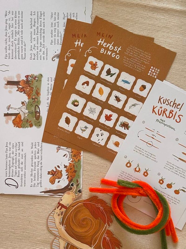 Snail Mail KIDS – Oktober Brief 🍁🐿️