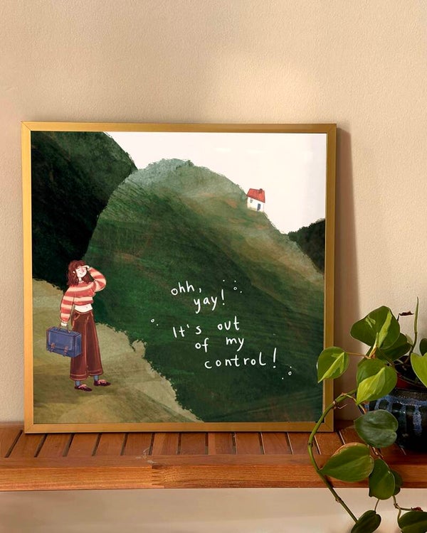 Print - "Out Of My Control"