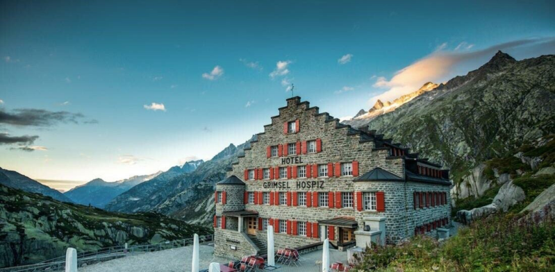 the Grimsel Hospice, built in 1932