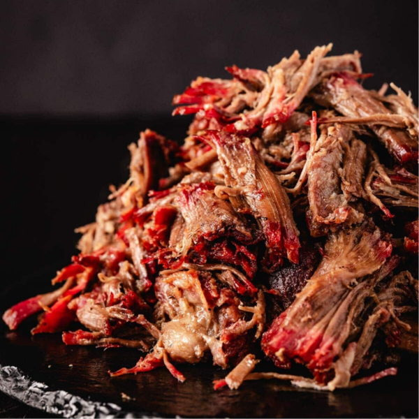 Smoked Pulled Brisket met OakesSmokes special brisket saus