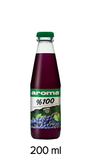 100% Druif 200 ml- Glas