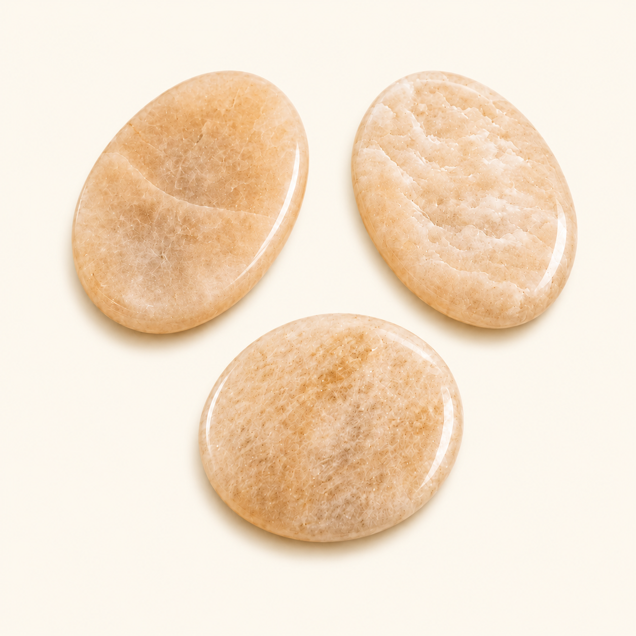 Maansteen Worry Stone