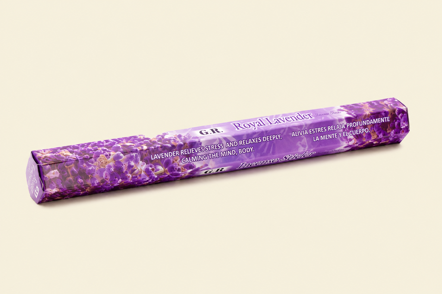 Wierook Lavendel hexagram