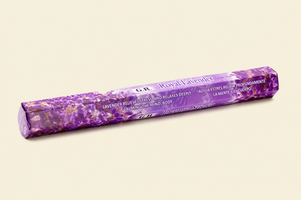 Wierook Lavendel hexagram