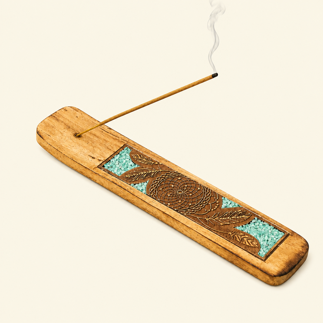 Wierookhouder dromenvanger amazoniet