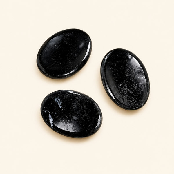 Zwarte toermalijn Worry Stone