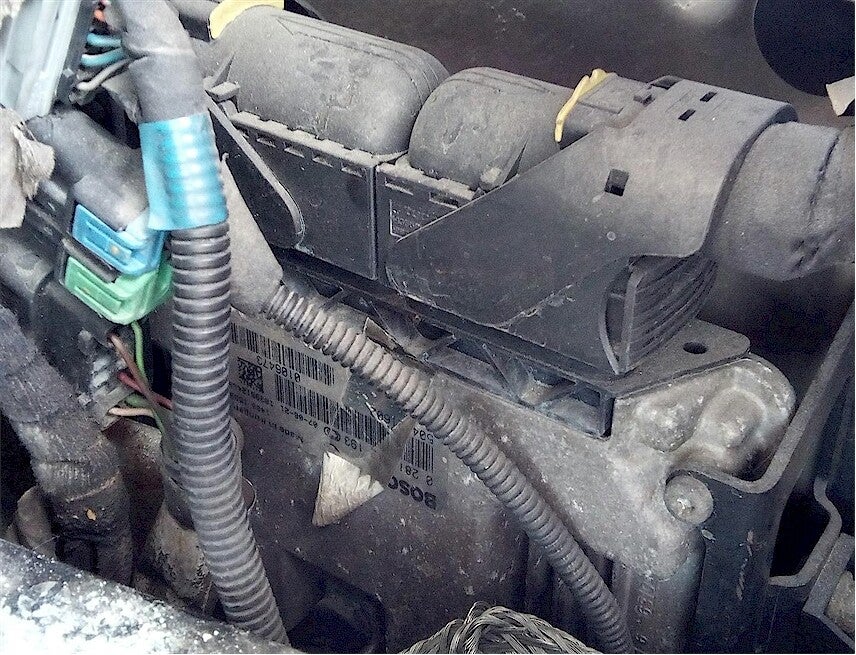 iveco ecu locatie