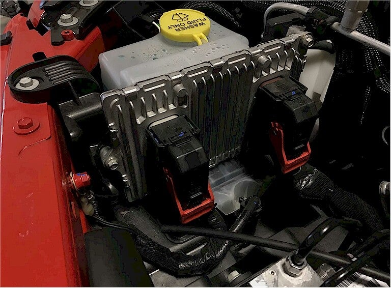 jeep ecu locatie
