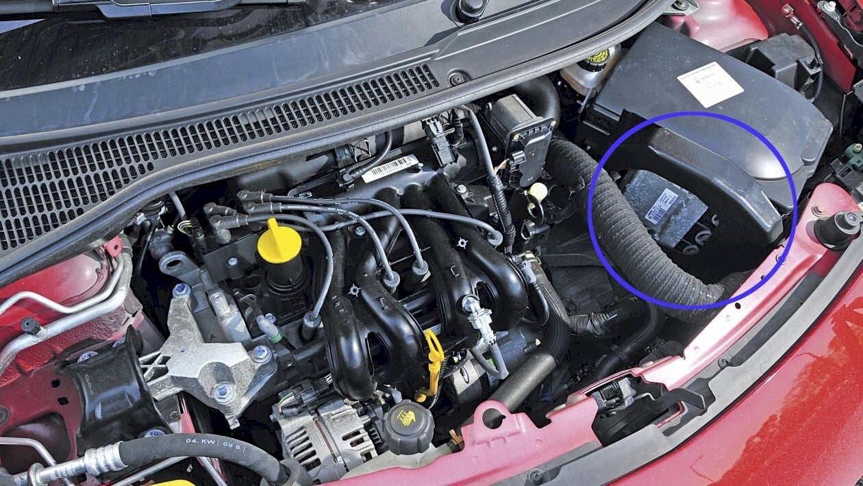 renault ecu locatie