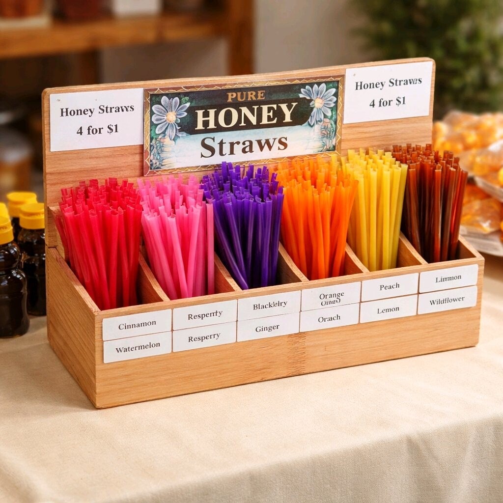 Honey Straws (4for $1)