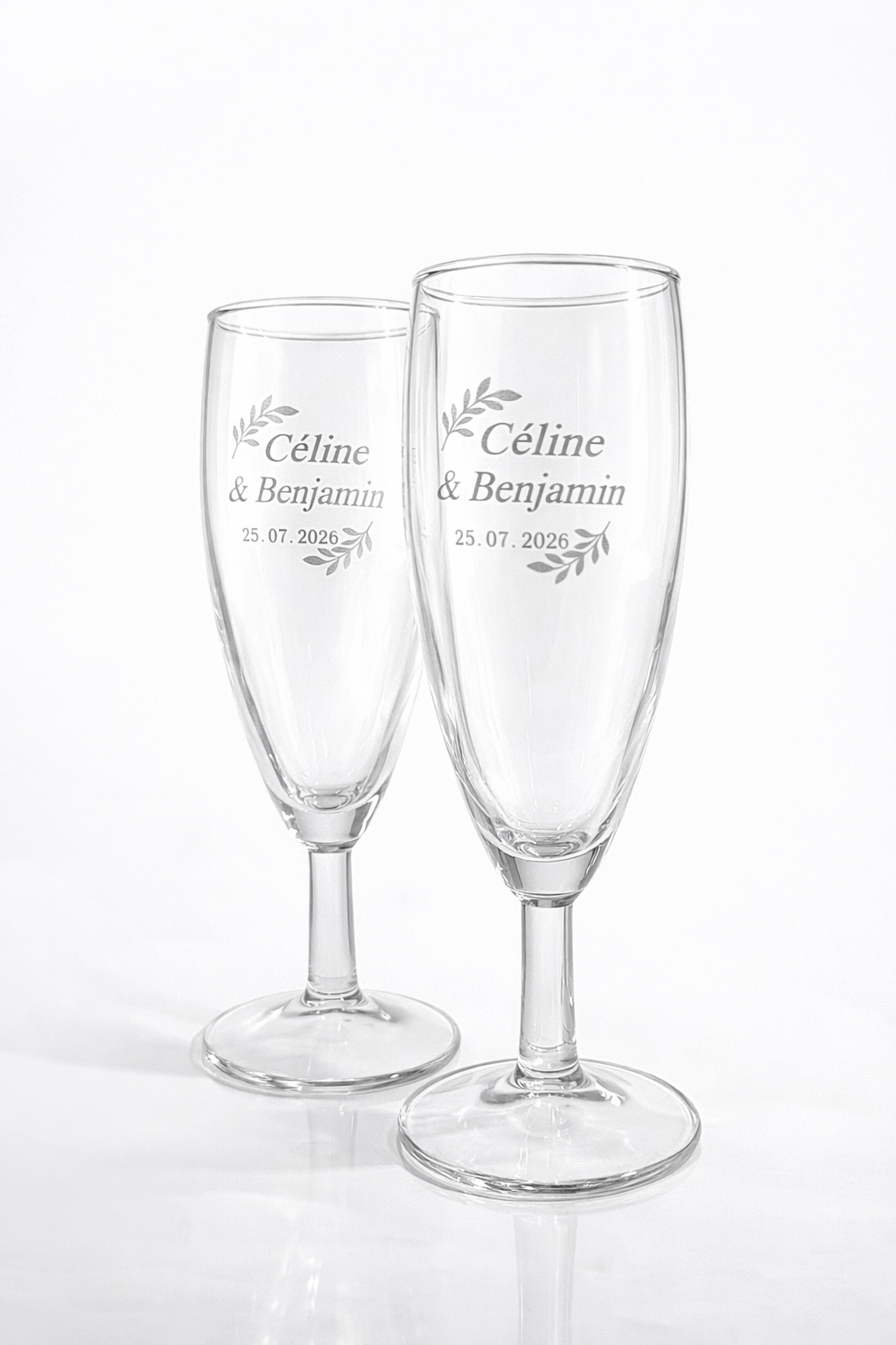 Lot de 2 Coupes de champagne Personnaliser