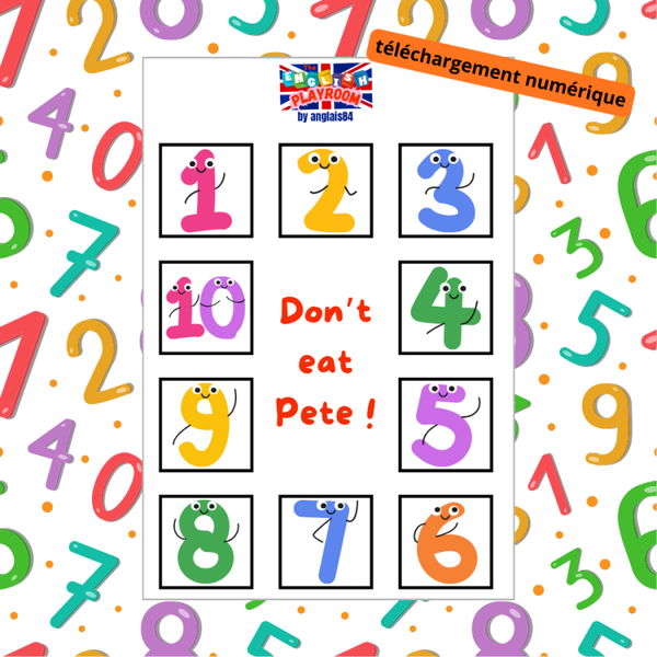 Don't eat Pete ! - Let's count to 10 ! (téléchargement numérique)