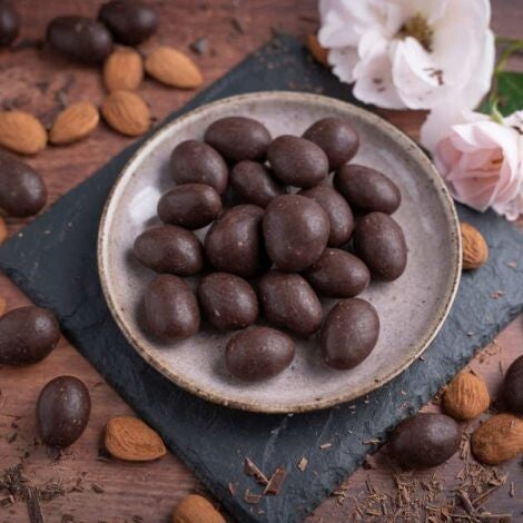 Schoko Mandeln Zartbitter