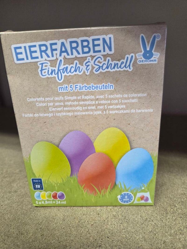 Eierfarbe Einfach & Schnell