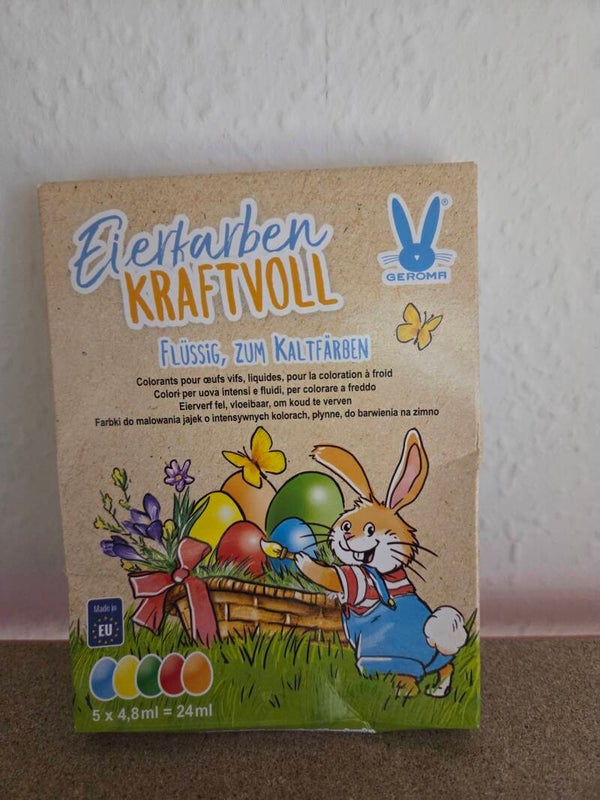 Eierfarben Kraftvoll