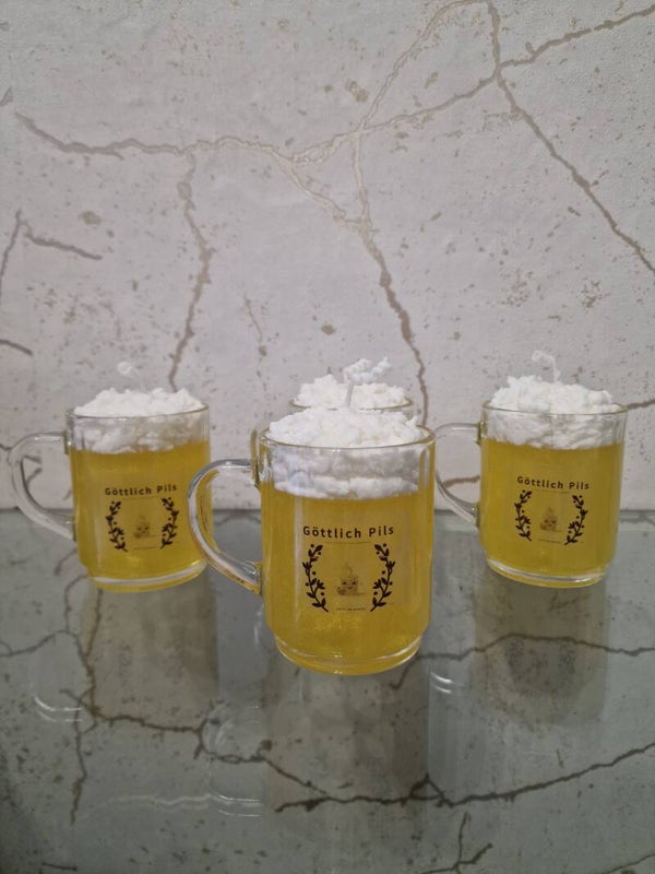 Göttlich Pils Kerze