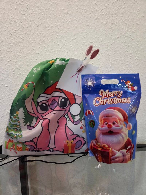 Weihnachts Stitch Beutel