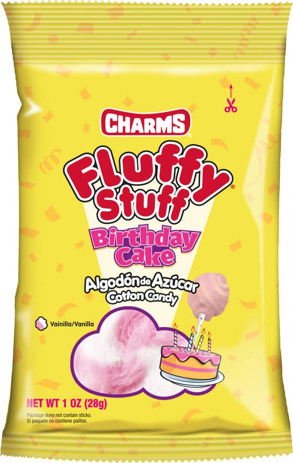 Fluffy Stuff Birthday Cake