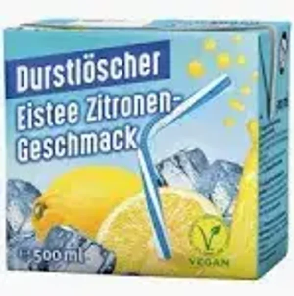 Durstlöscher Eistee Zitrone