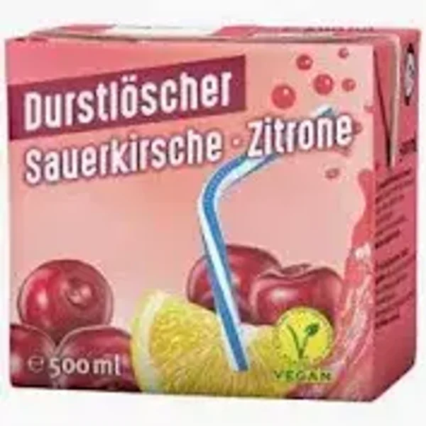Durstlöscher Sauerkirsche-Zitrone