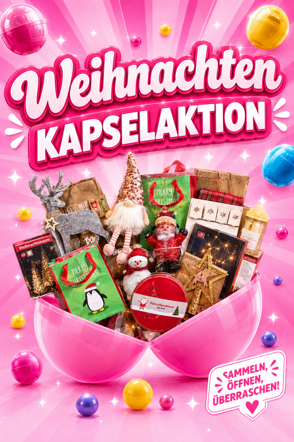 Weihnachten Kapsel Aktion