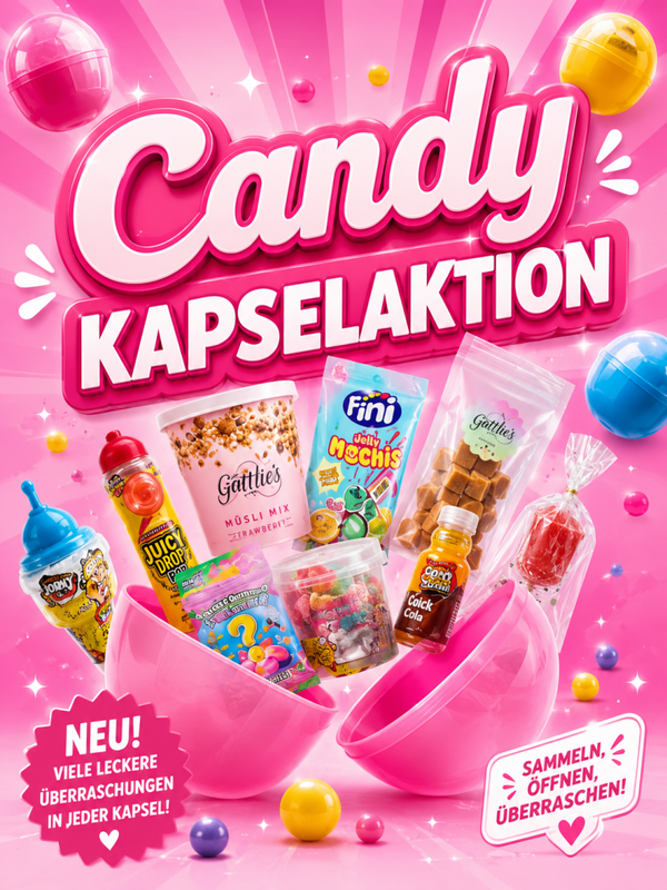 Candy Kapsel Aktion