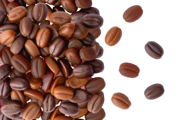 Kaffeebohnen Gummibonbons ACHTUNG über MHD