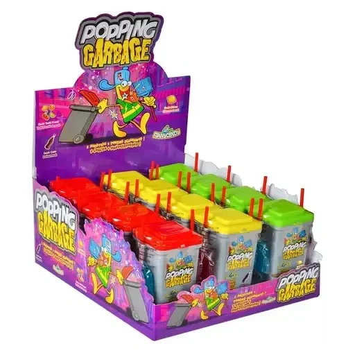 Funny Candy Popping Garbage
