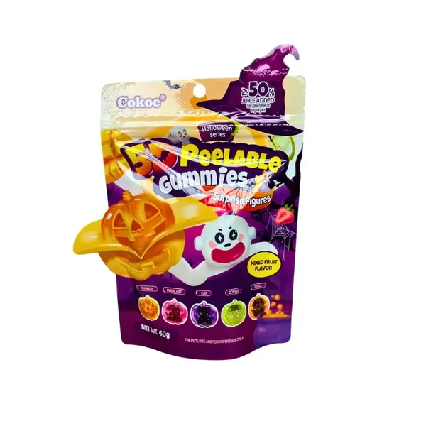 5D Peelable Gummies Mixed Fruit Halloween