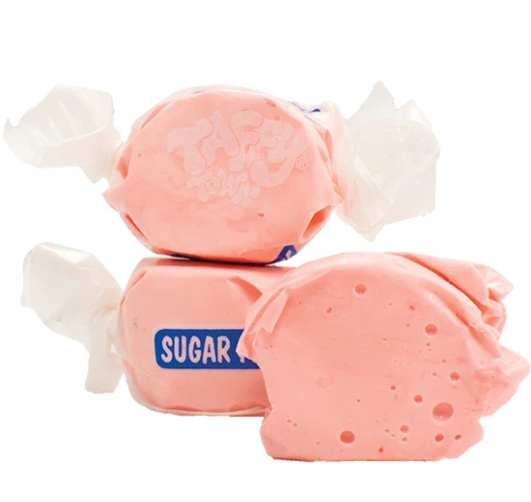 Zuckerfreier Erdbeere Taffy