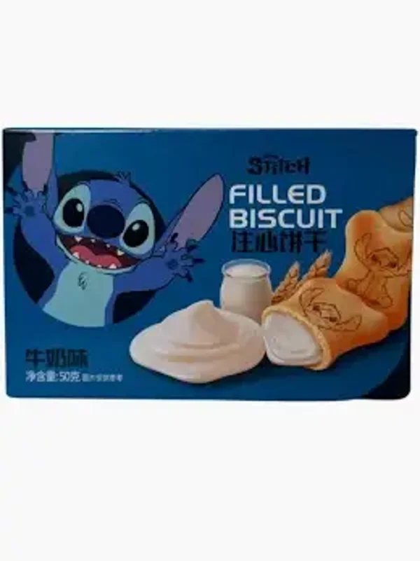 Stitch Kekse mit Vanillefüllung