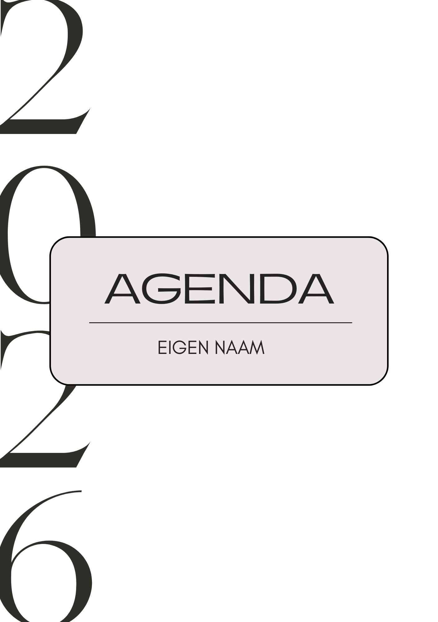 Personaliseerbare cover