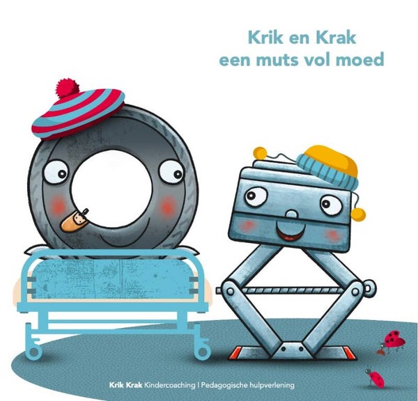 Prentenboek - Krik en Krak  Muts vol moed
