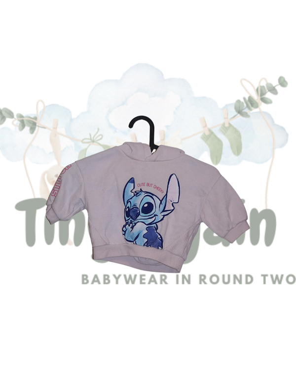 Hooded "Stitch" Jumper