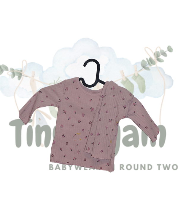 Dusty Pink Flower outfit