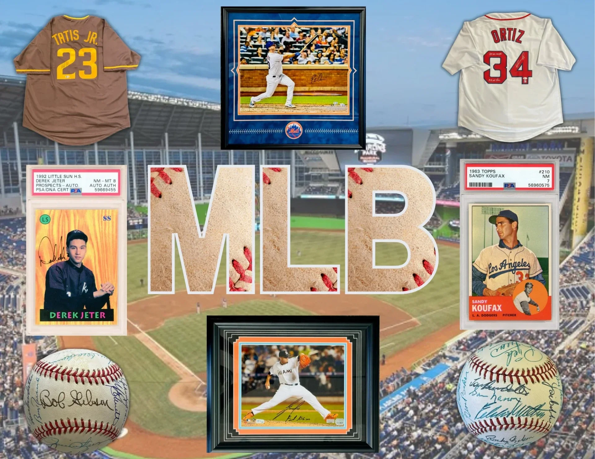 MLB baseball memorabilia collectibles