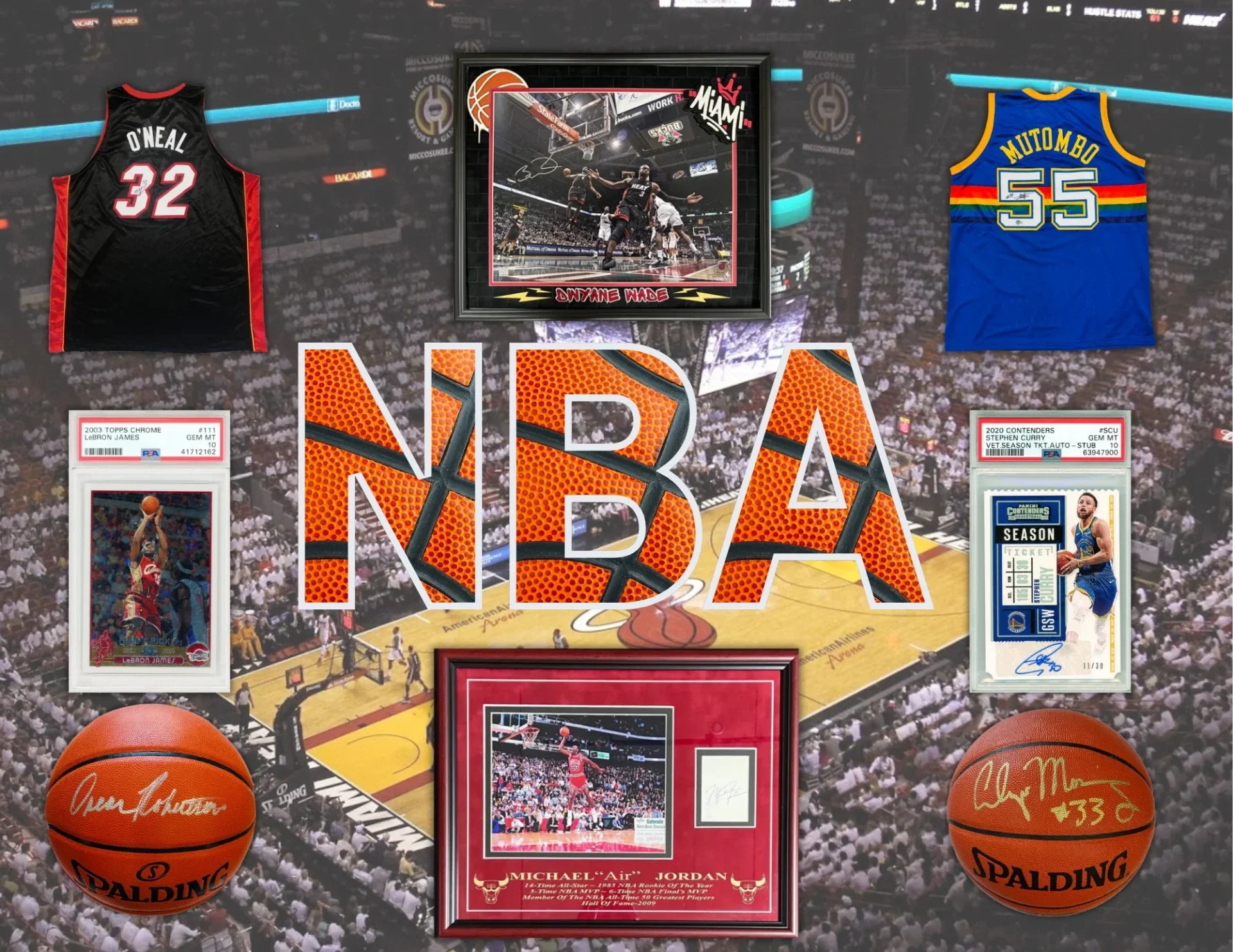 vintage basketball collectibles