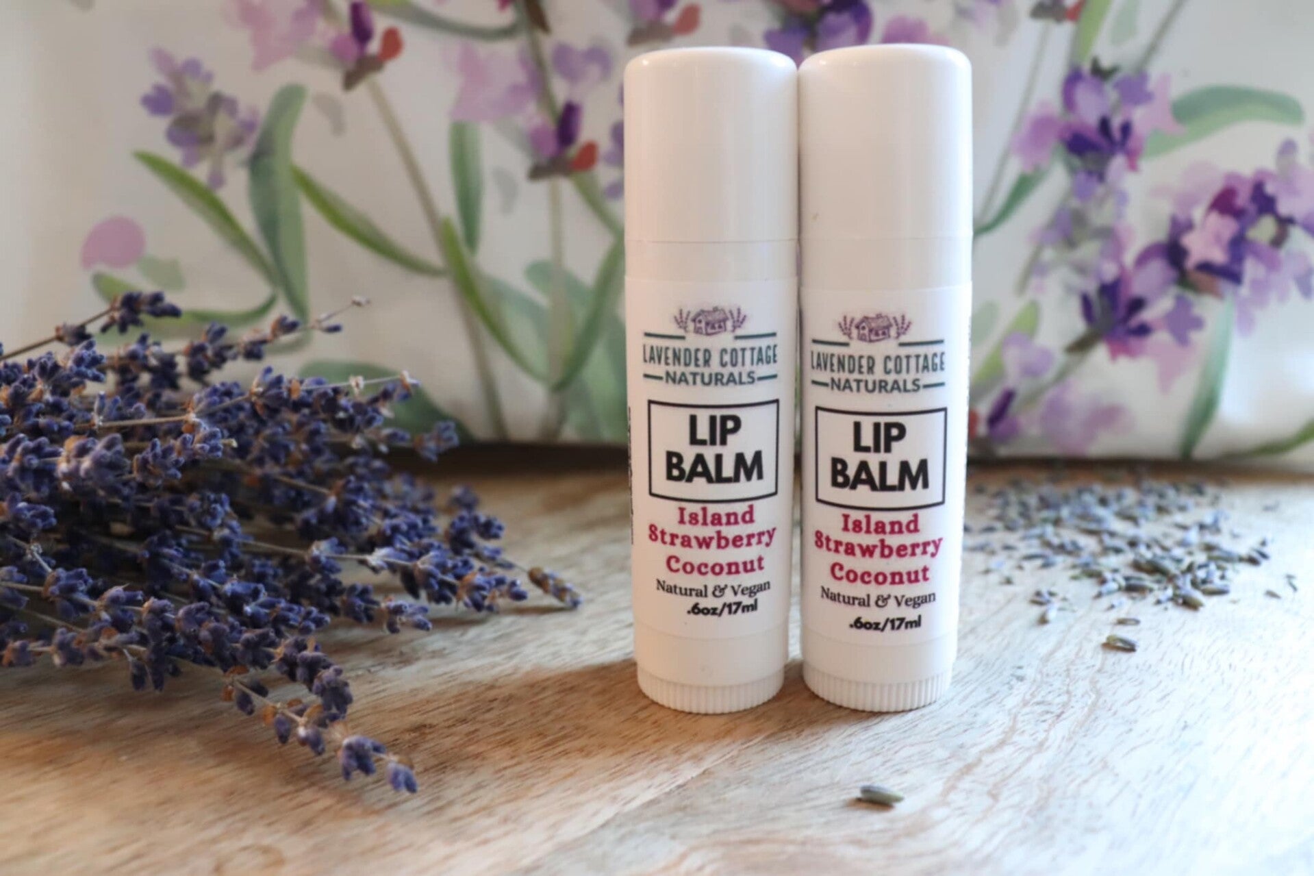 Island Strawberry Coconut Lip Balm